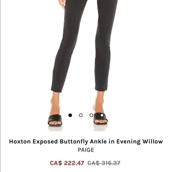 PAIGE | Hoxton ankle jeans size 27 - Picture 10 of 10